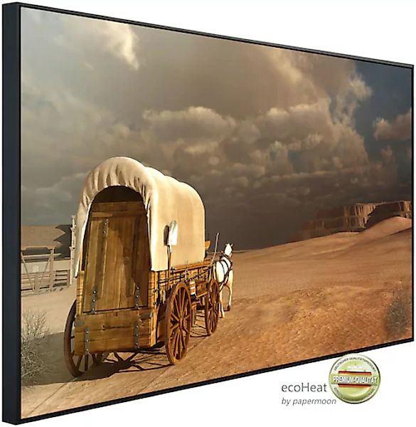 Papermoon Infrarotheizung »Western Wagon«, sehr angenehme Strahlungswärme günstig online kaufen