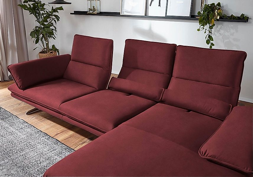 W.SCHILLIG Ecksofa »broadway, Designsofa mit tollem Sitzkomfort, L-Form«, S günstig online kaufen
