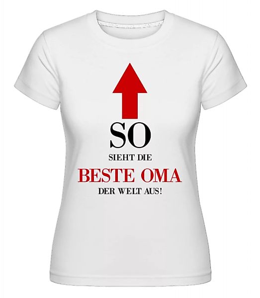 Die Beste Oma Der Welt · Shirtinator Frauen T-Shirt günstig online kaufen
