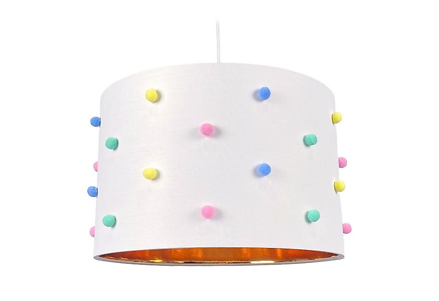 relaxdays Hängeleuchte Hängelampe Kinderzimmer Bommeln günstig online kaufen