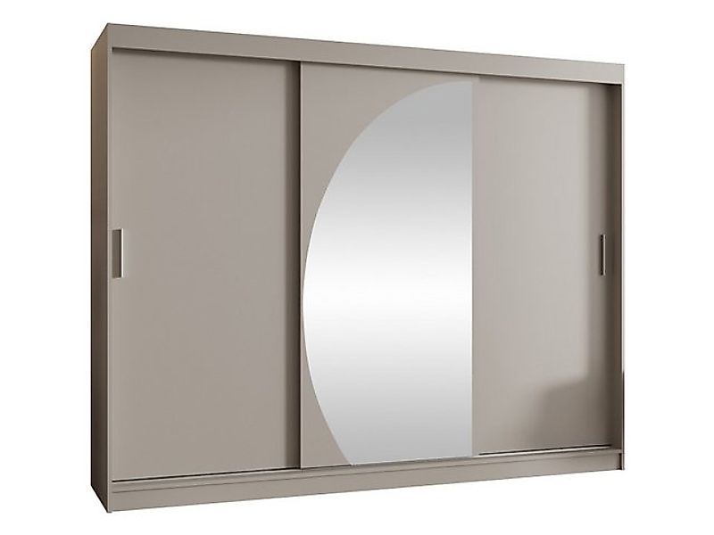 MIRJAN24 Kleiderschrank Wika 250 cm (mit drei Schiebetüren) 250x62x200 cm, günstig online kaufen