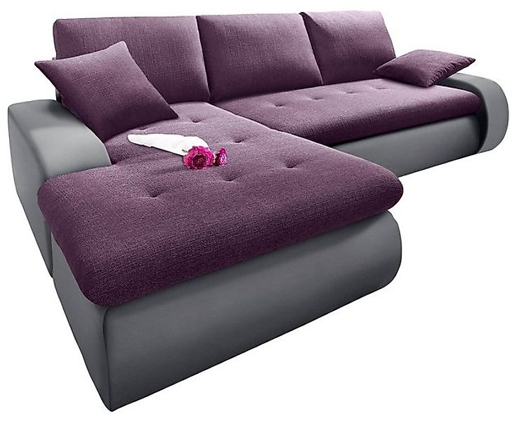 TRENDMANUFAKTUR Ecksofa "Indie, modern und bequem, Materialmix, OTTOs Choic günstig online kaufen