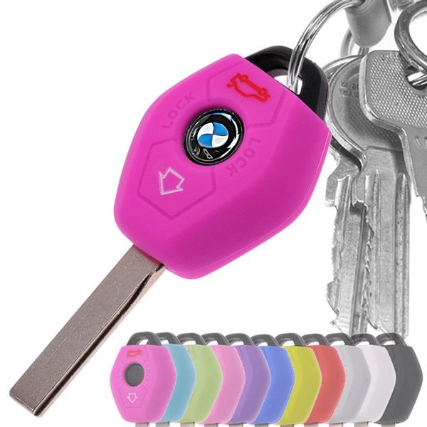 mt-key Schlüsseltasche Autoschlüssel Softcase Silikon Schutzhülle günstig online kaufen