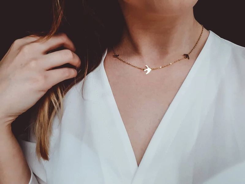 Hey Happiness Charm-Kette Fliegende Vögel, Kette günstig online kaufen