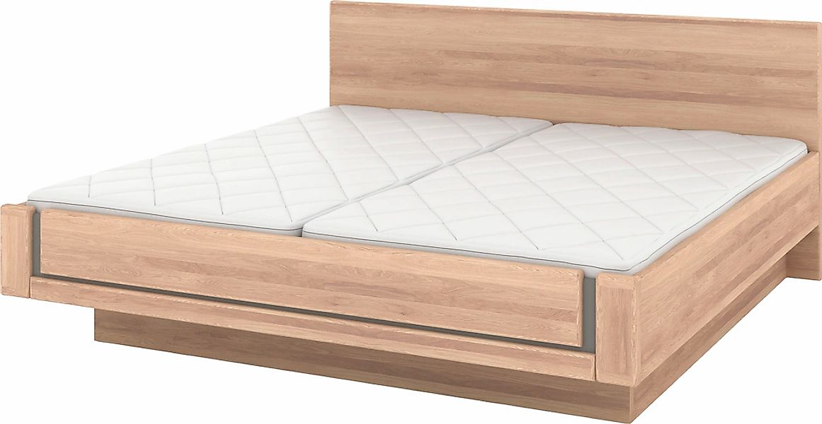 Musterring Holzbett "Sorrent, Bettgestell, Bettrahmen, teilmassiv Eiche", ( günstig online kaufen