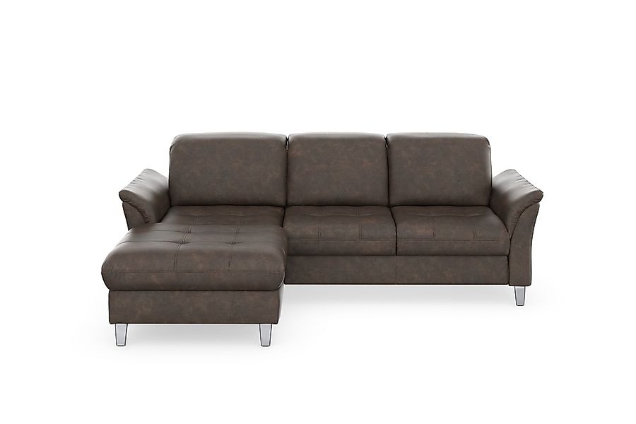 sit&more Ecksofa »Maggiore L-Form« wahlweise mit Kopfteilverstellung, Bettf günstig online kaufen