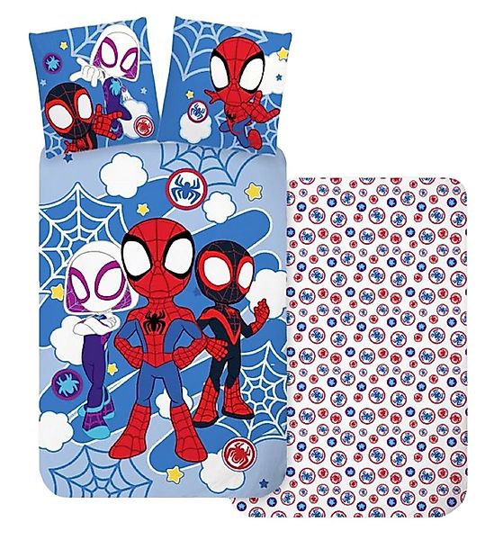 BrandMac Babybettwäsche Spidey Baby Bettwäsche Set 100 x 135 cm 40 x 60 cm, günstig online kaufen