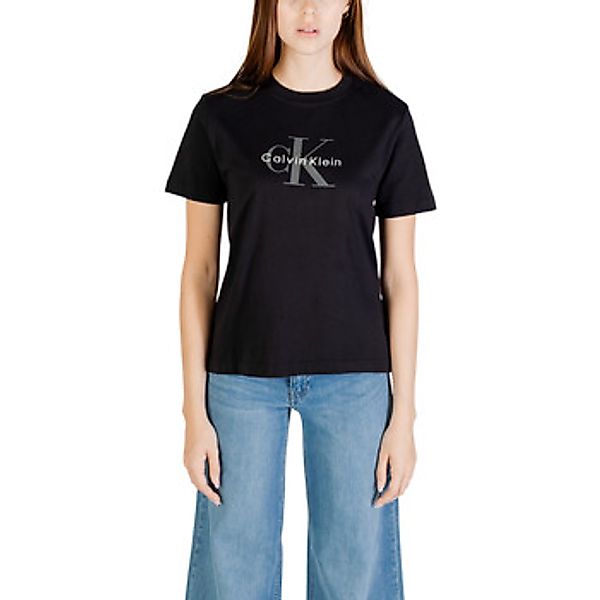 Calvin Klein Jeans T-Shirt HERO SS CLASSIC MONOLOGO CNECK T, Logoschriftzug günstig online kaufen