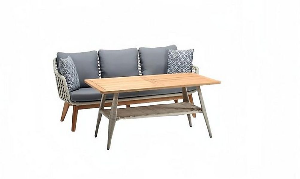 JVmoebel Sofa Garnitur Sofa 3 Sitzer Luxus Couchtisch Sofas Dreisitzer Hoch günstig online kaufen