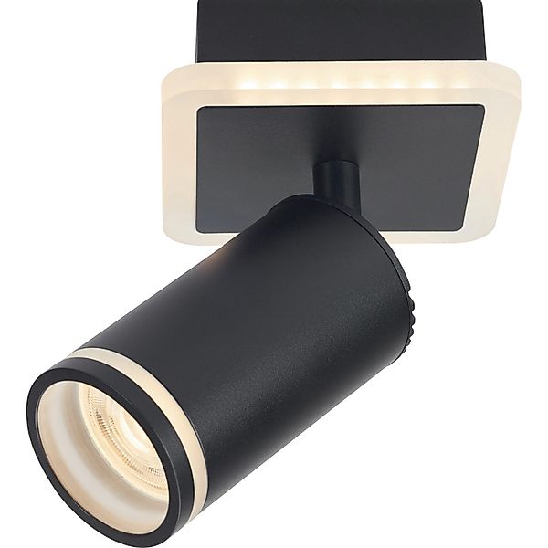 LED-Spot San Cataldo 1er Schwarz inkl. GU10 Leuchtmittel günstig online kaufen