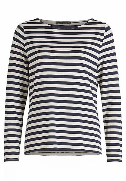 Betty Barclay Kurzarmshirt "Betty Barclay Ringelshirt mit U-Boot-Ausschnitt günstig online kaufen