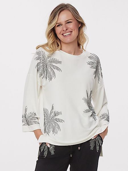 MONACO blue WEEKEND Langarmshirt Langarmshirt Figurumspielend günstig online kaufen