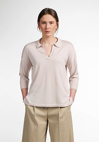 Eterna Langarm-Poloshirt günstig online kaufen