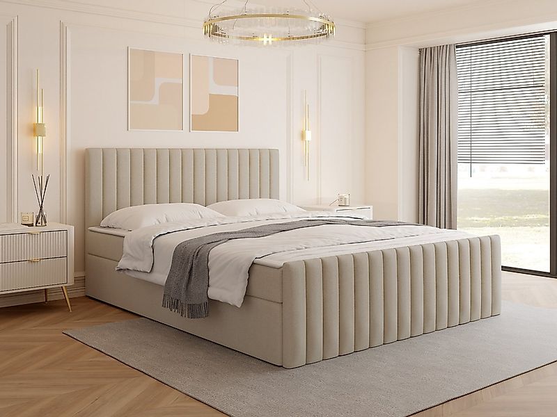 MIRJAN24 Boxspringbett Tirulo Fix (mit zwei Bettkästen für die Bettwäsche), günstig online kaufen