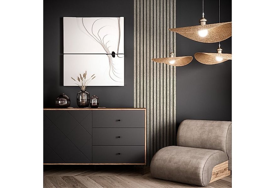 Newroom Vliestapete, Holzwand Lamellen - Lamellenwand Naturholz Skandi Mode günstig online kaufen