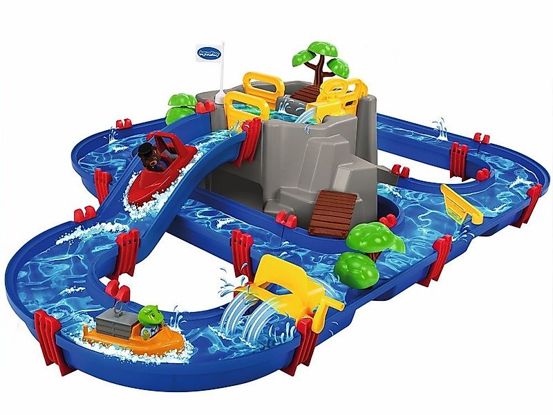 Aquaplay Wasserbahn Outdoor Wasser Spielzeug Wasserbahn MountainLake Berg 8 günstig online kaufen