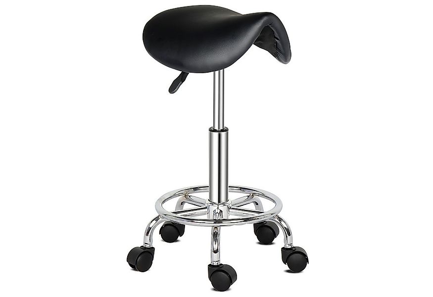 VINGLI Drehhocker Sattelhocker, Rollhocker, Bürohocker, Drehhocker,Arbeitsh günstig online kaufen