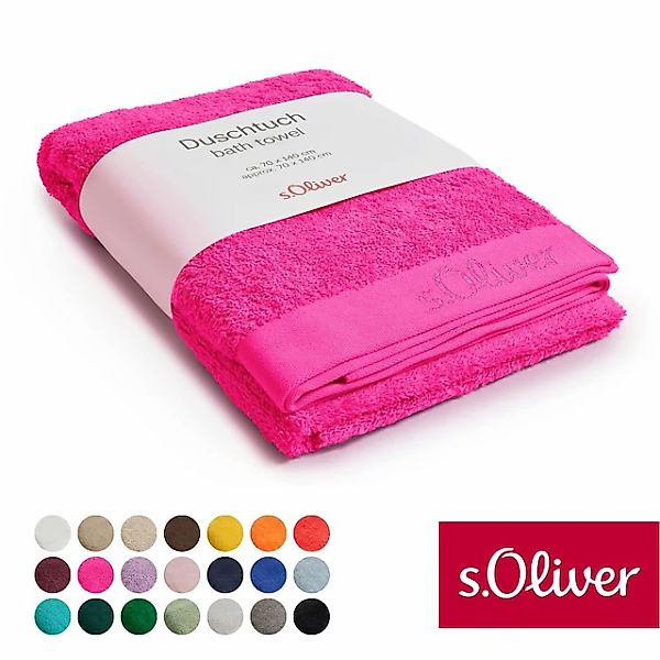 s.Oliver Duschtuch »s.Oliver, Premium Qualität, 600 gr/m², auch als Sets er günstig online kaufen