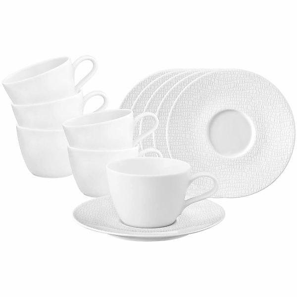 Seltmann Weiden Tasse "Kaffeetassen mit Untertassen Life Fashion 240 ml 6er günstig online kaufen