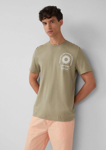 s.Oliver Kurzarmshirt T-Shirt T-Shirt mit Crew günstig online kaufen