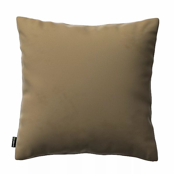 Kissenhülle Mia, hellbraun, 50 x 50 cm, Living Velvet (704-75) günstig online kaufen