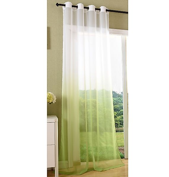 Gardinenbox Gardine, Ösen (1 St), transparent, günstig online kaufen