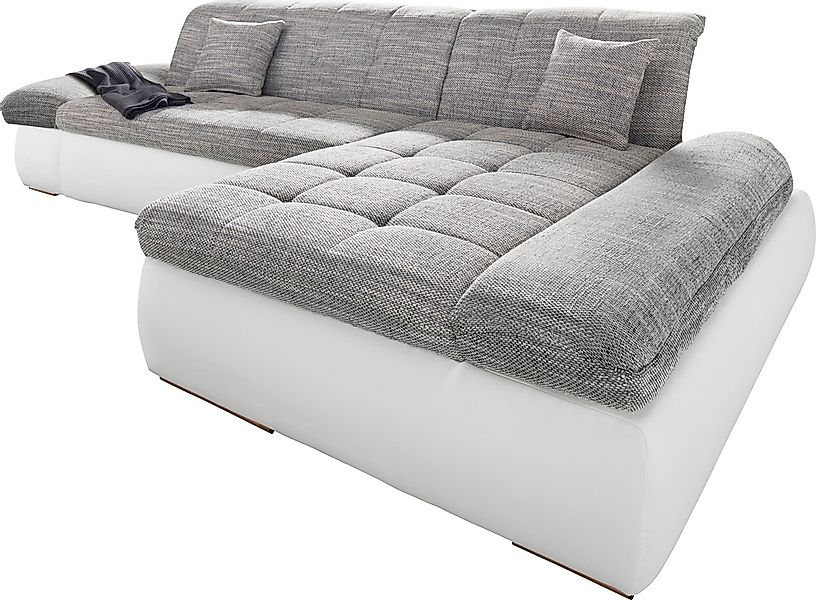 DOMO collection Ecksofa »Moric Luxus - B/T/H 300/172/80 cm, XXL-Format«, L- günstig online kaufen