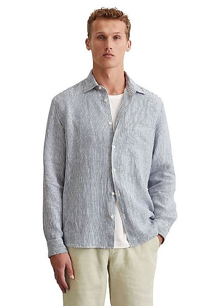 Marc O'Polo Leinenhemd fein gestreift günstig online kaufen
