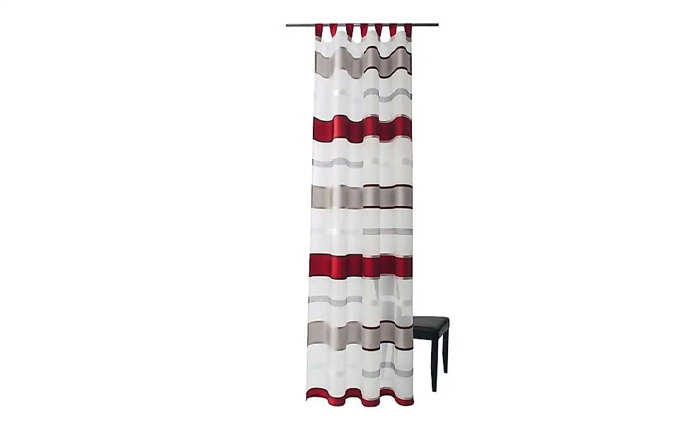 HOMING Schlaufenschal   ¦ rot ¦ Maße (cm): B: 140 Gardinen & Rollos > Gardi günstig online kaufen