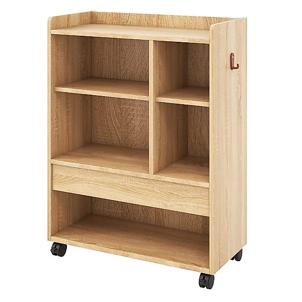 COSTWAY Rollcontainer, mit Schublade, Büroschrank mit günstig online kaufen