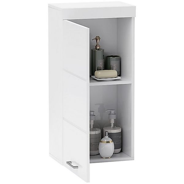 HOMCOM Hängeschrank Wandschrank mit Tür, Badezimmerschrank (Wandmontage Med günstig online kaufen
