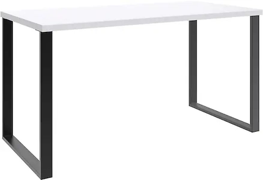Wimex Schreibtisch "Rügen", Mit Metallkufen, 140x70cm günstig online kaufen