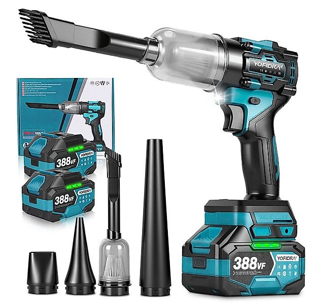 Yofidra Akku-Gebläse 150 m/s Elektrische Staubgebläse & Staubsauger mit 2 x günstig online kaufen
