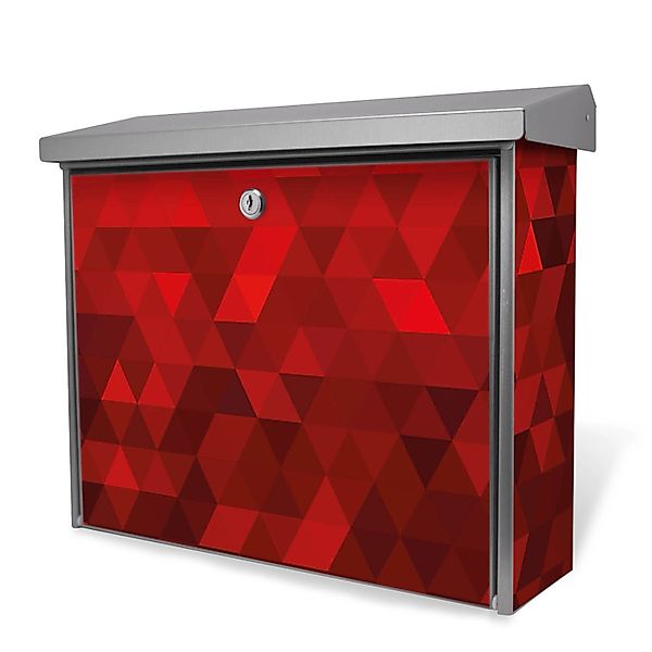 Banjado Briefkasten Edelstahl 38.5x31.5x12cm Ohne Zeitungsfach Inkl. Montag günstig online kaufen