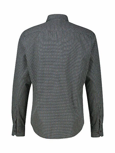 LERROS Langarmhemd "LERROS Langarmhemd in Übergrössen, dezent gemustert" günstig online kaufen