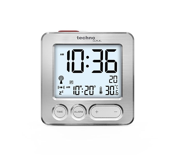 technoline Funkwecker WT 265 mit Temperaturanzeige günstig online kaufen