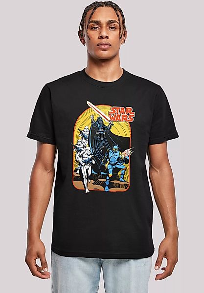 F4NT4STIC T-Shirt "Star Wars Vintage Comic Scene", Herren,Premium Merch,Reg günstig online kaufen