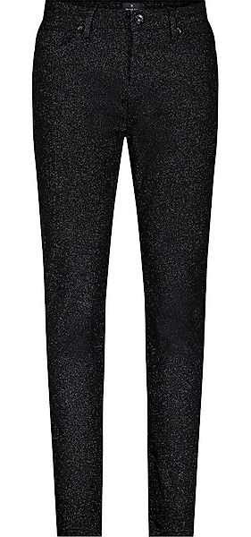 Monari 2-in-1-Hose Glitter-Jeans schwarz günstig online kaufen