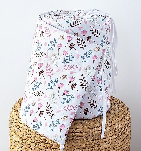 Loolay Bettnestchen PREMIERE! Blumenwiese ROSA Bettumrandung 420, 360, 210, günstig online kaufen