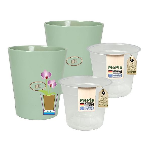 Heimwerkercenter Übertopf MePla - 2 Stück günstig online kaufen