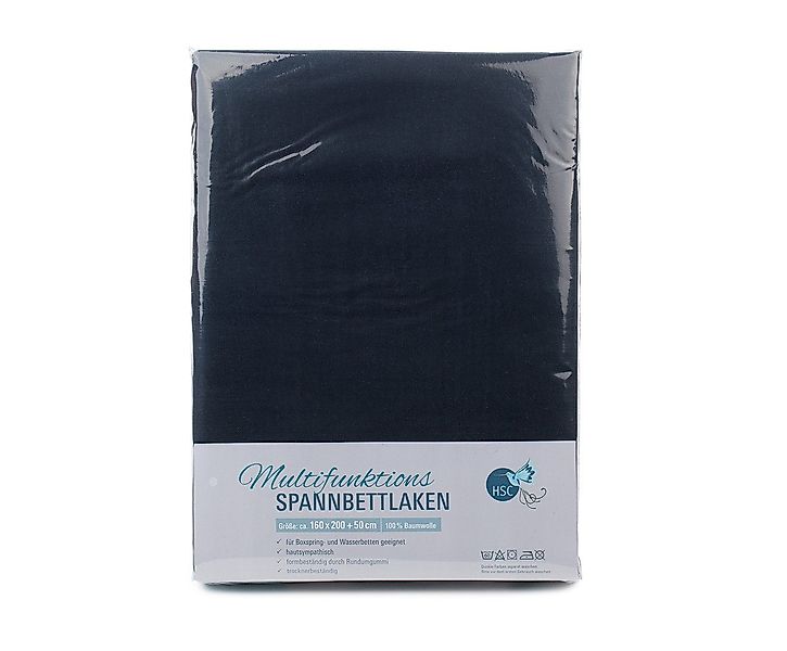 HSC Home-Style-Creation GmbH Spannbettlaken Multifunktions-Spannbettlaken f günstig online kaufen