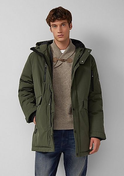 s.Oliver Winterjacke Outdoor-Jacke Wasserabweisender Parka mit Kapuze und s günstig online kaufen