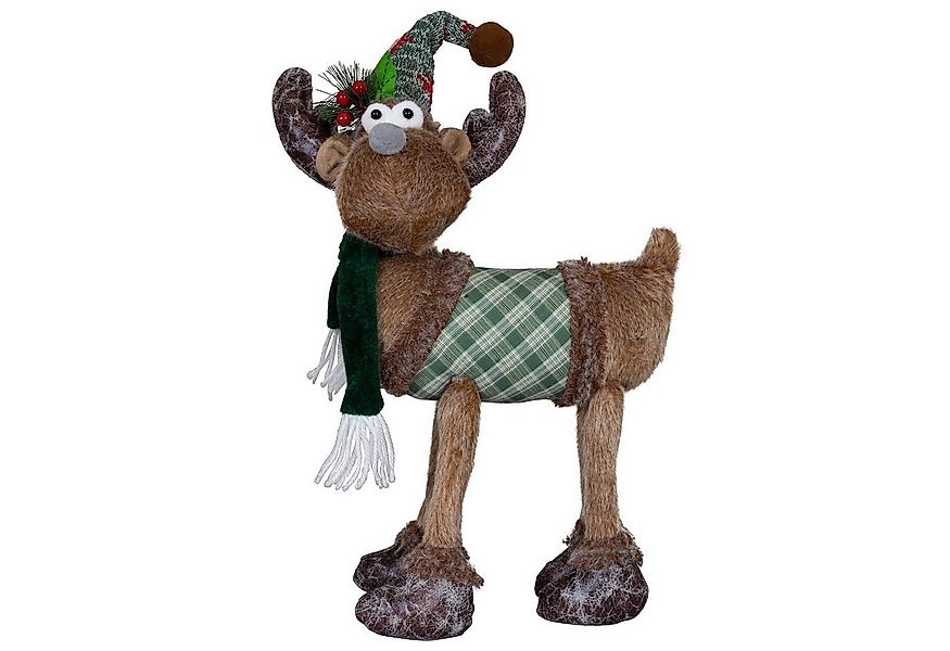 Christmas Paradise Weihnachtsfigur Elch 37cm (47cm) stehend, Rentier (Deko günstig online kaufen