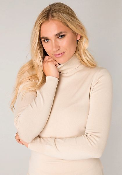 Base Level Rollkragenpullover "Yuen" mit Viskose günstig online kaufen