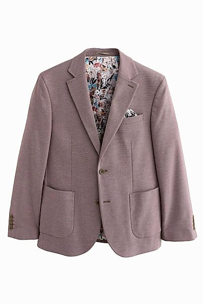 Next Jackenblazer Strukturierter eleganter Slim Fit günstig online kaufen