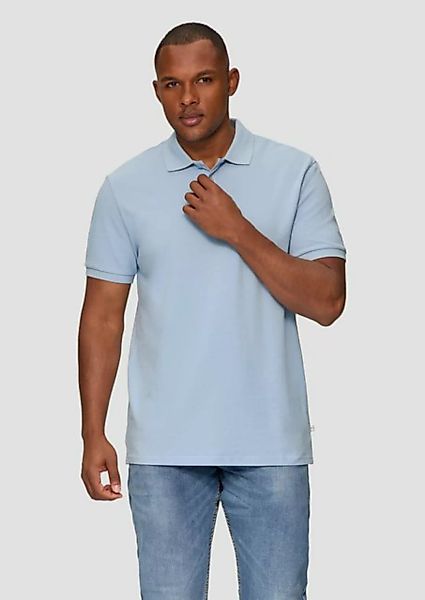 QS Kurzarmshirt Poloshirt mit Piquéstruktur günstig online kaufen