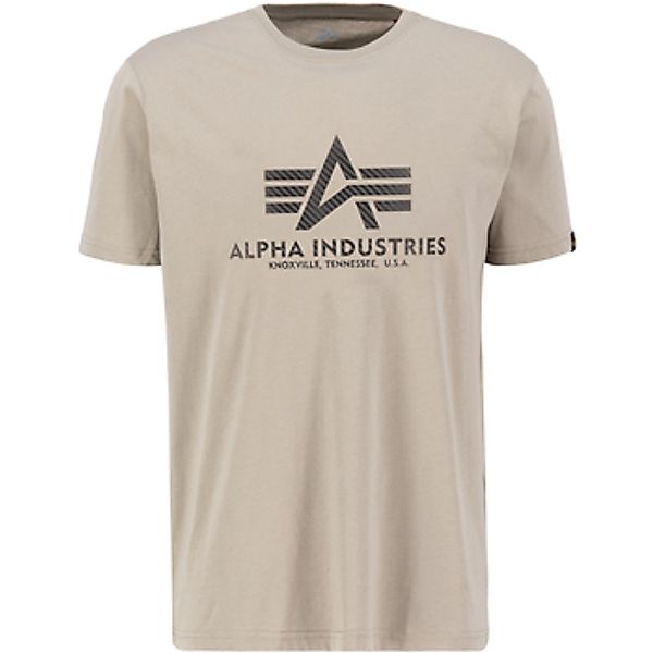 Alpha Industries  T-Shirt Basic T Carbon - vintage sand günstig online kaufen
