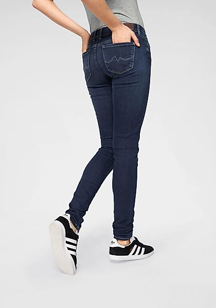 Pepe Jeans Damen Jeans SOHO - Skinny Fit - Schwarz - Black Washed günstig online kaufen