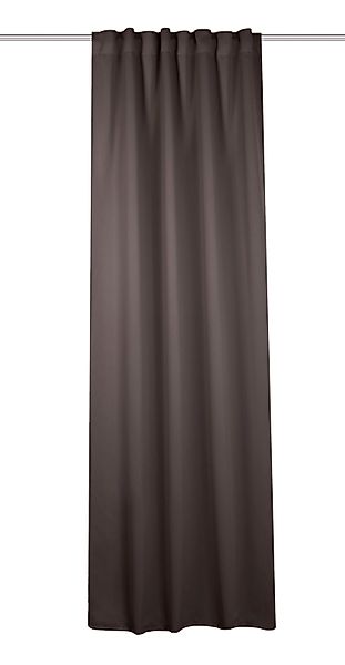 Home Basics Vorhang BLACKY, Multifunktionsband (1 günstig online kaufen