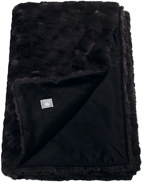 Musterring Wohndecke "Flurry" aus weichem Kunstfell, Kuscheldecke günstig online kaufen